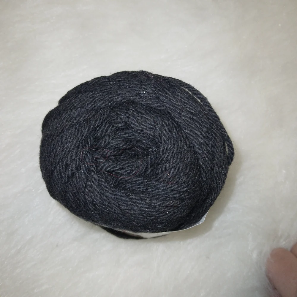 YARN Praches & Cream 100% USA Cotton Yarn, black